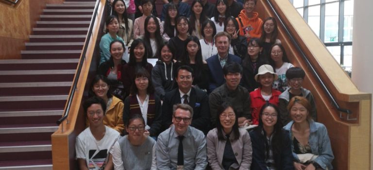 Chinese students inspired by the UK’s Creative Industries